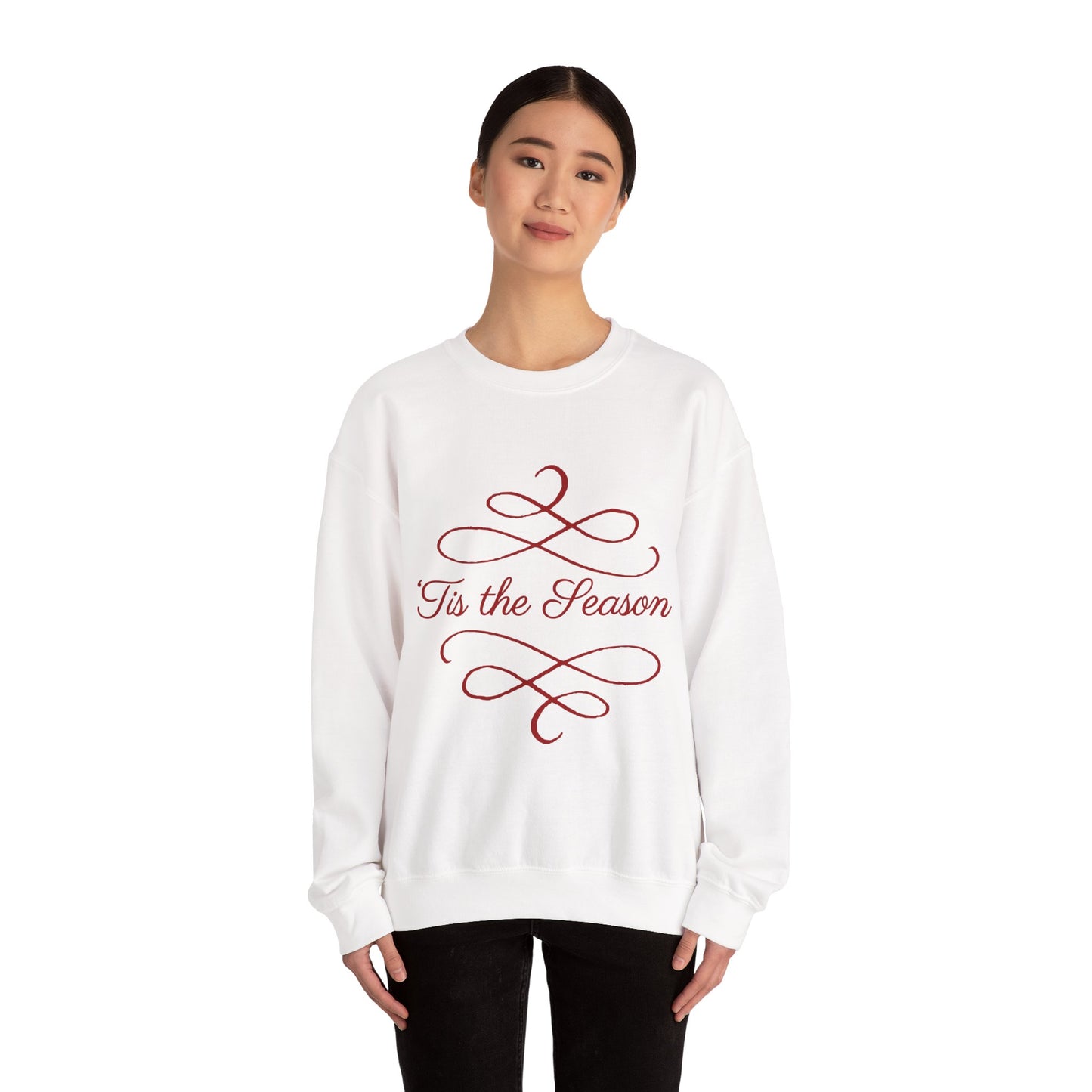 Festive 'Tis the Season Crewneck Sweatshirt
