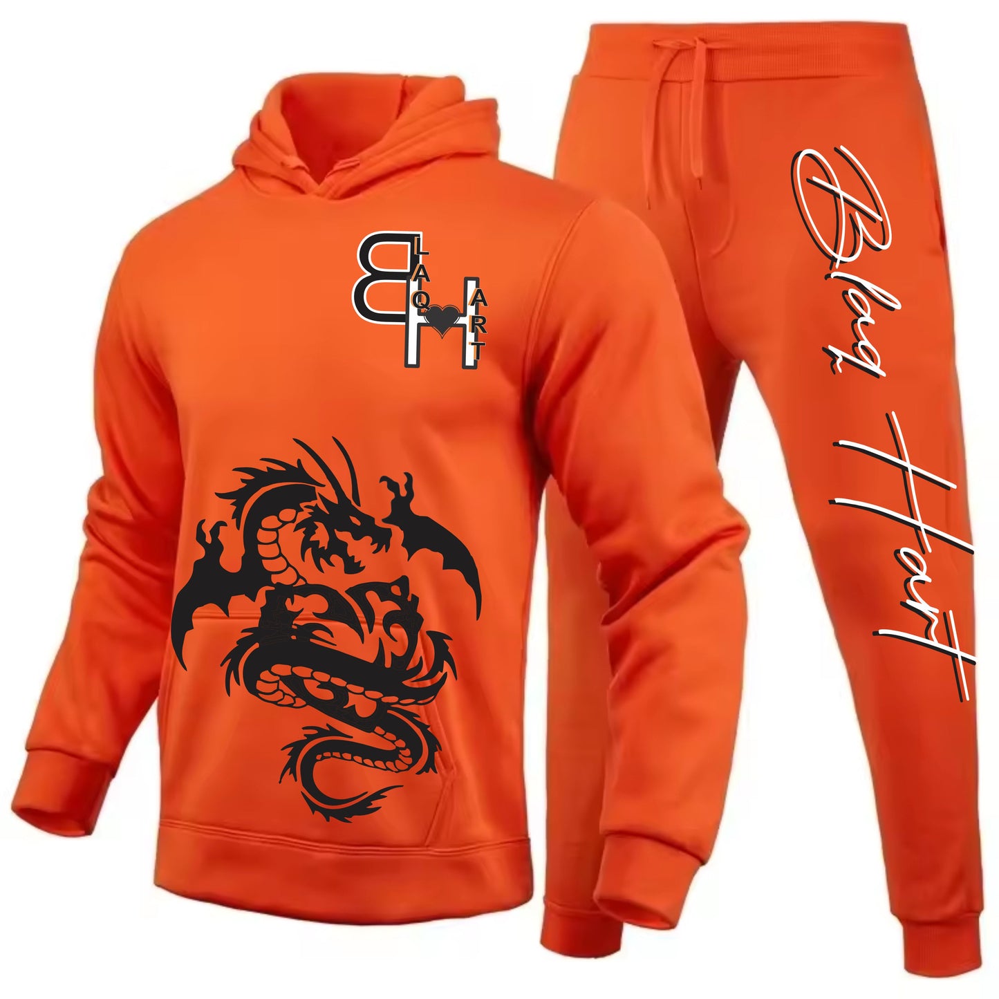 Pull Over Hoodie Jogger Set