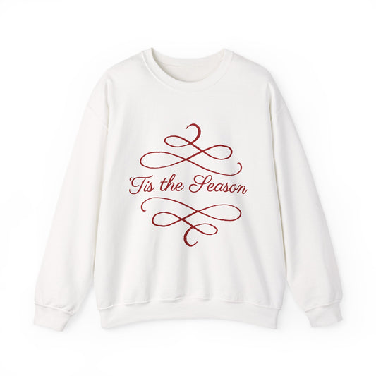 Festive 'Tis the Season Crewneck Sweatshirt