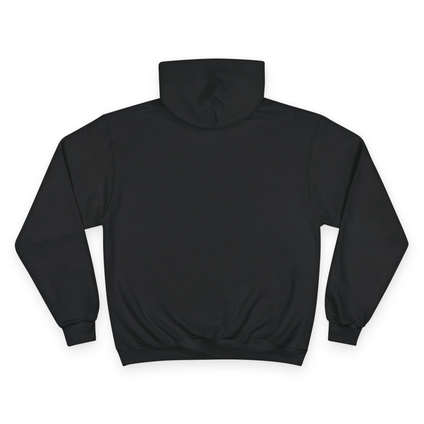 Champion Hoodie — Blag Hart Apparel Red Script Logo Hoodie