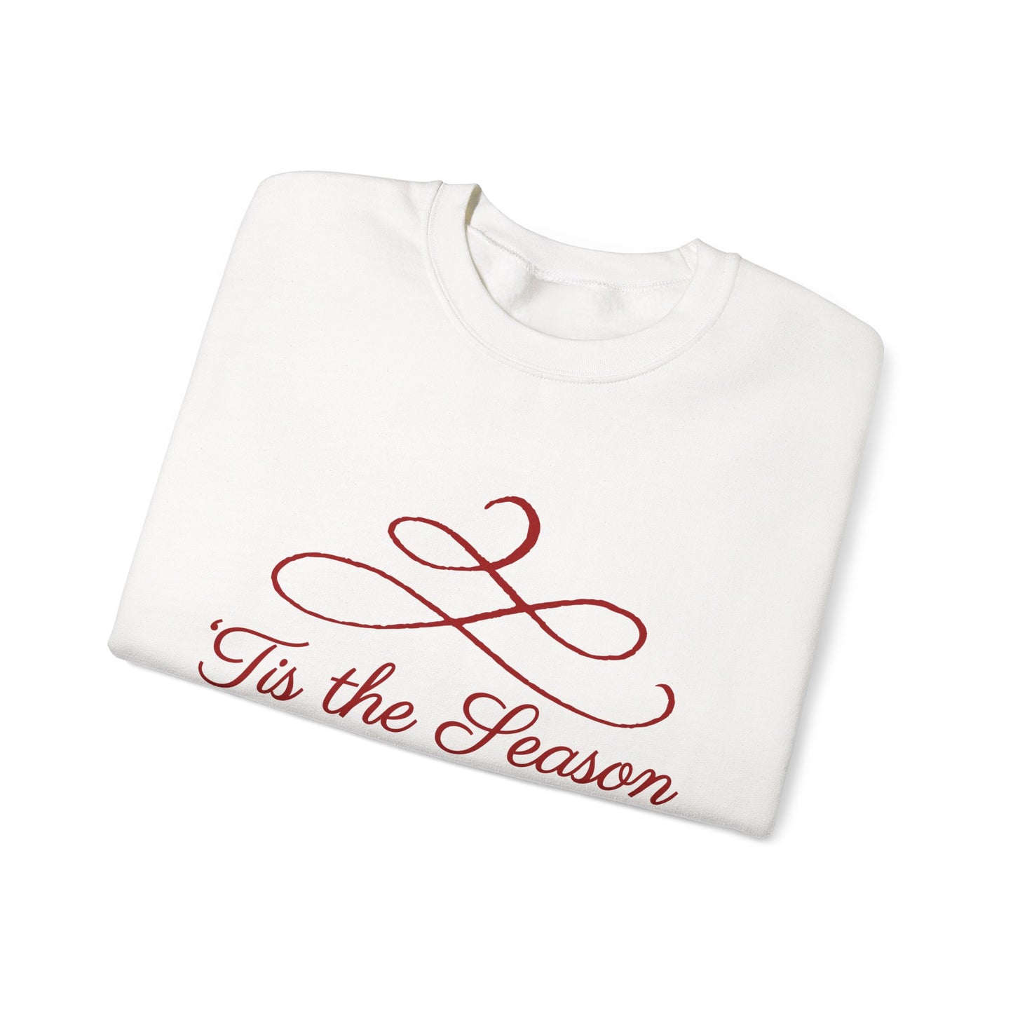 Festive 'Tis the Season Crewneck Sweatshirt