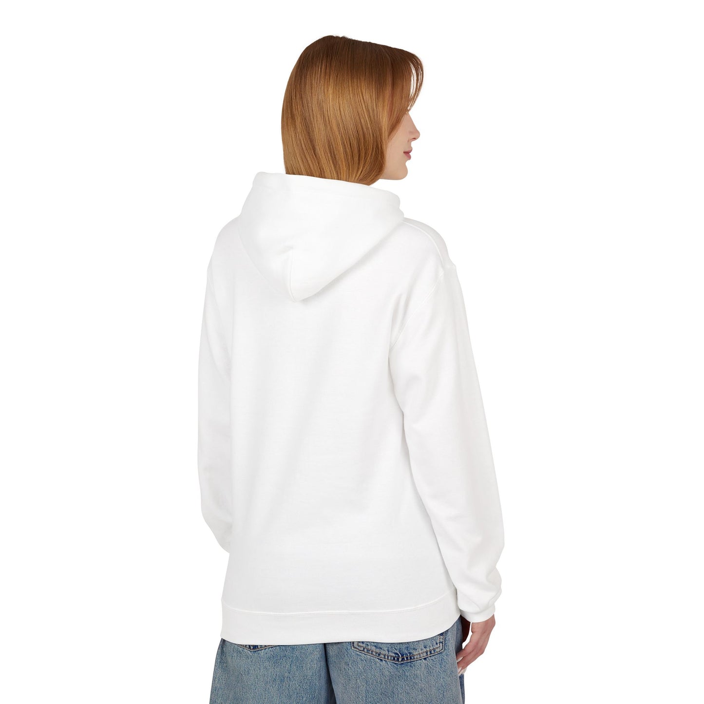 Dad Pants Hoodie — Retro Script Graphic Pullover